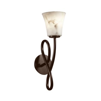 LumenAria Capellini Bowl Wall Sconce by Justice Design Group - Starlight Lighting USA and Canada